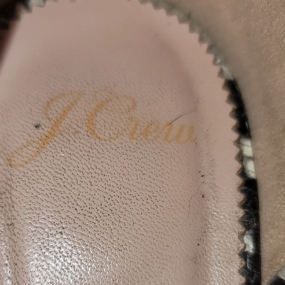 J. Crew Black and Gray Heels - Picture 6 of 10